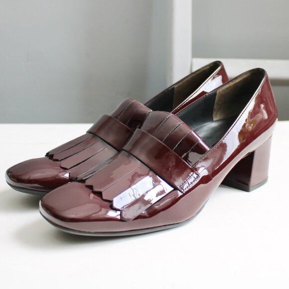 Paul Green Women's Ness Kilty Paul Bodo Red Pump Heels Size 7.5 UK / 10 US - Picture 2 of 8